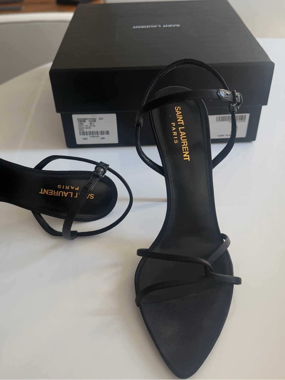 SAINT LAURENT Clara Sandal- NWT - Picture 4 of 7